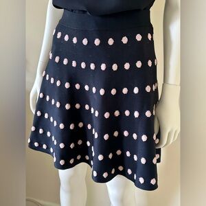 BCBGMAXAZRIA Skirt with polkadot